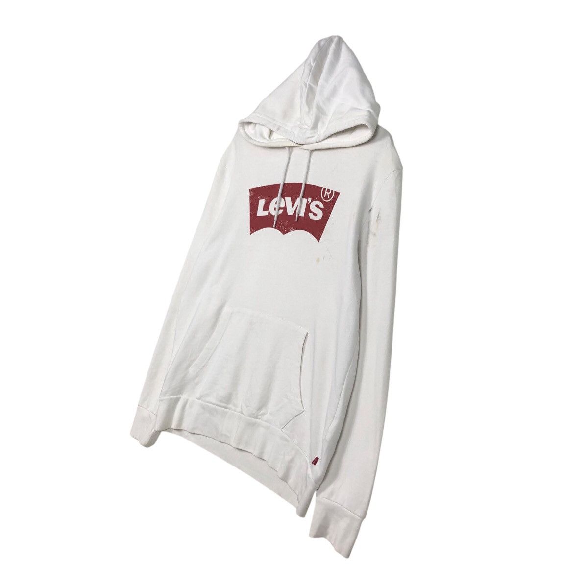 Japanese Brand 📌Vintage Hoodie Levi's Big Logo Spell Out Design Size US M / EU 48-50 / 2 - 3 Thumbnail
