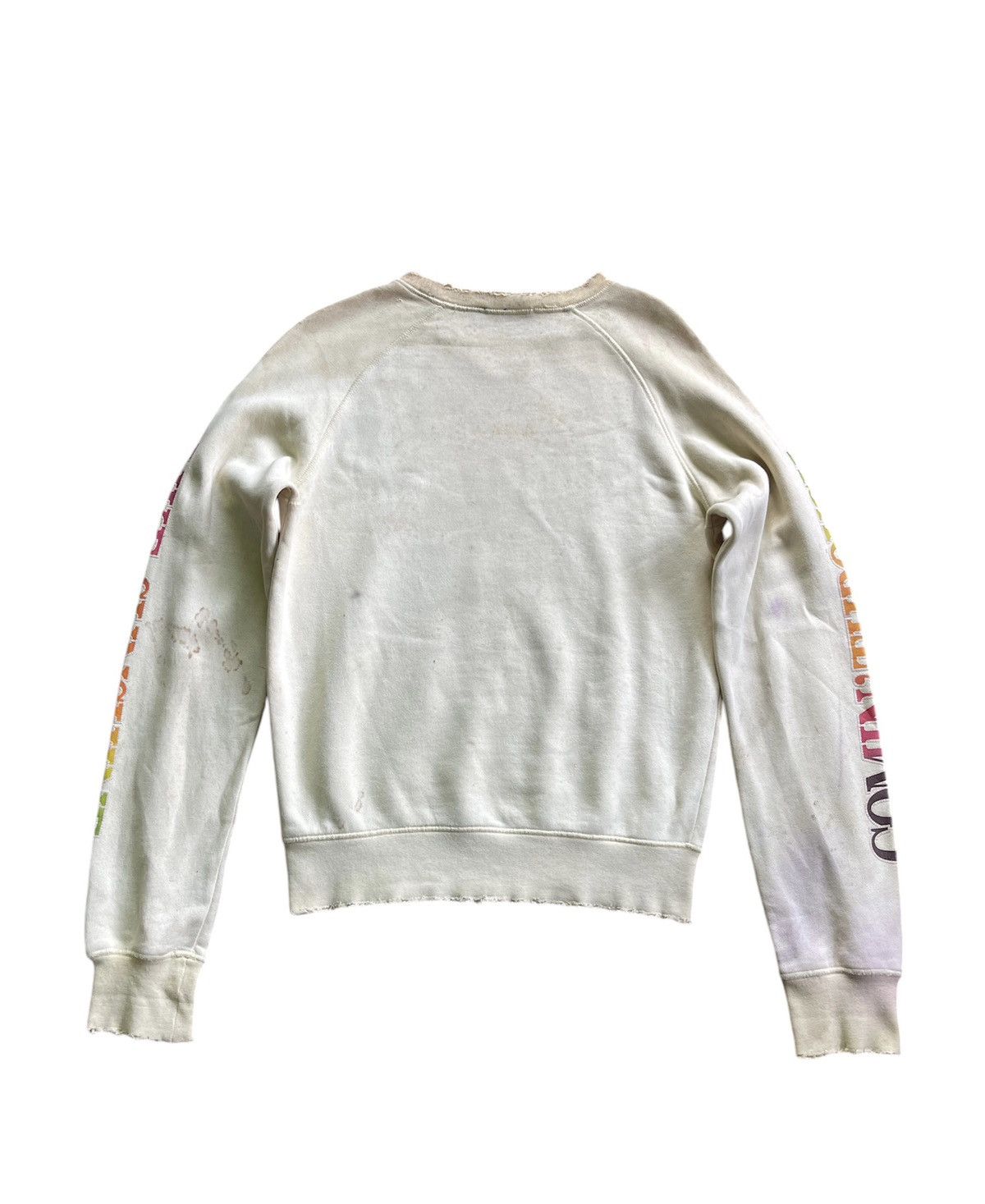 Dsquared2 Dsquared2 Comin Through Like Sunshine Distressed Sweatshirt Size US S / EU 44-46 / 1 - 2 Thumbnail