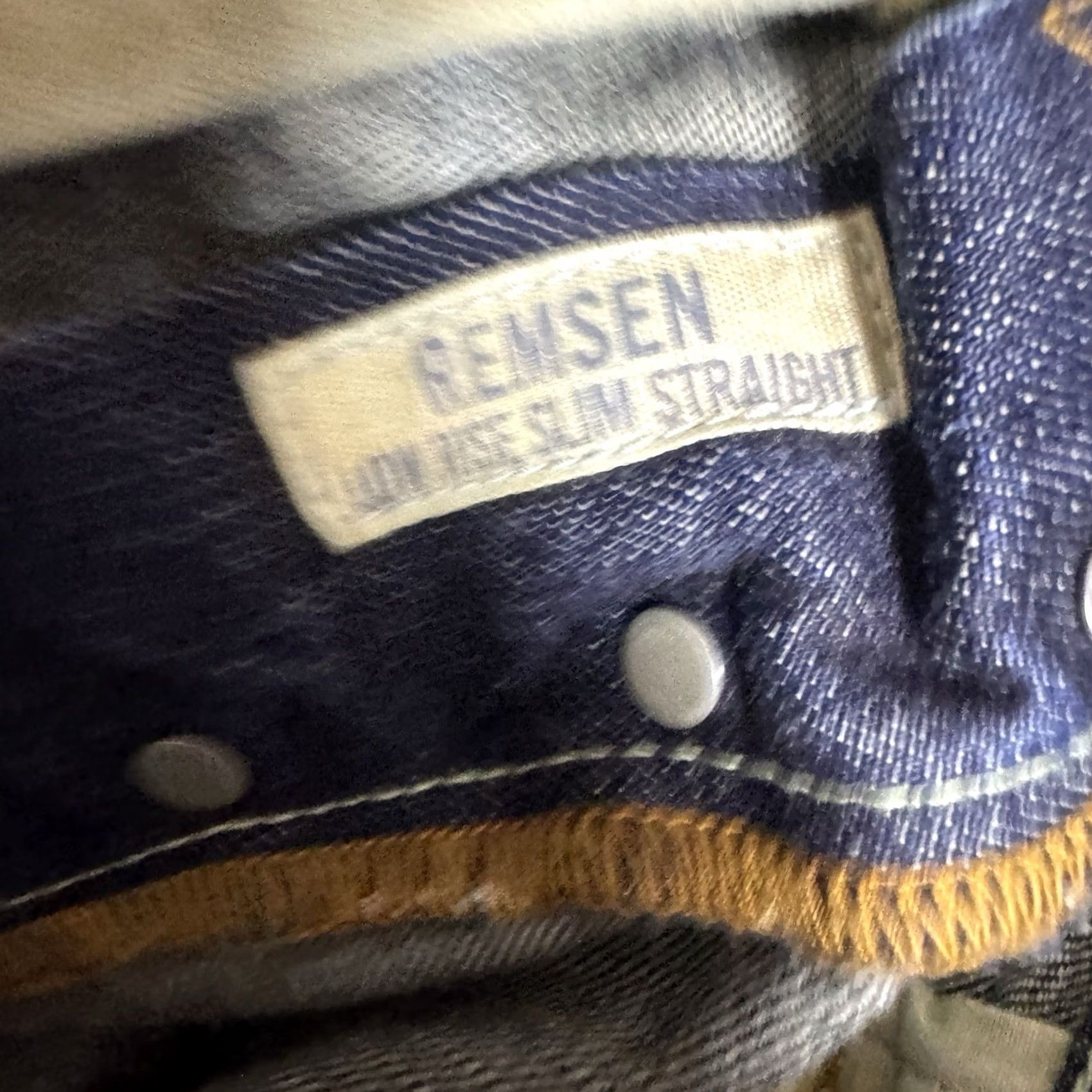 Abercrombie & Fitch VINTAGE Abercrombie & Fitch Jeans Mens 32x32 Remsen Slim Straight Lowrise Indigo Size US 32 / EU 48 - 6 Thumbnail