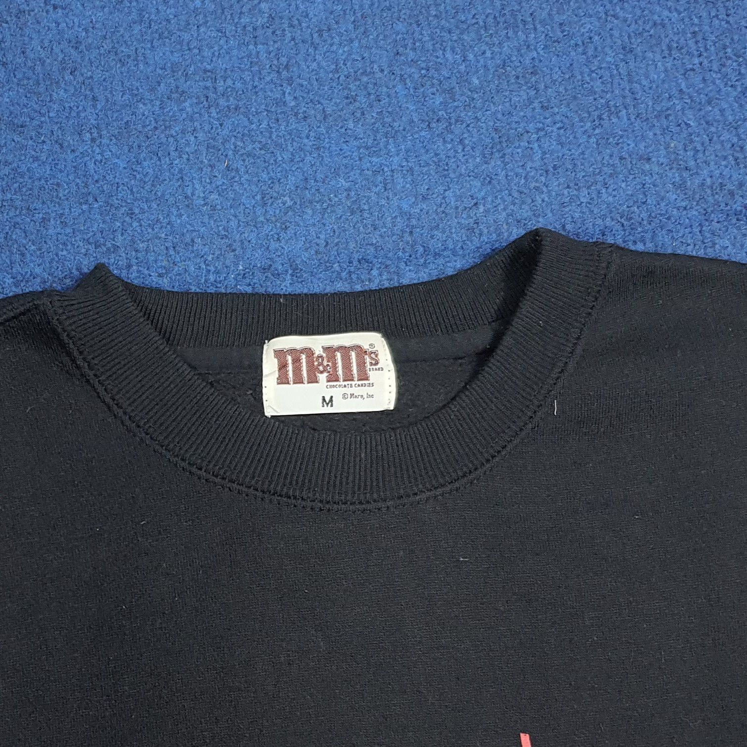 Vintage Vintage 90s M&M's Red Character Sweatshirt C282N7 Size US M / EU 48-50 / 2 - 4 Thumbnail