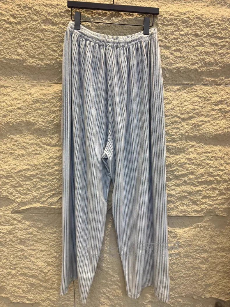 Balenciaga Balenciaga size S Striped Casual Pants Size US 27 - 3 Thumbnail