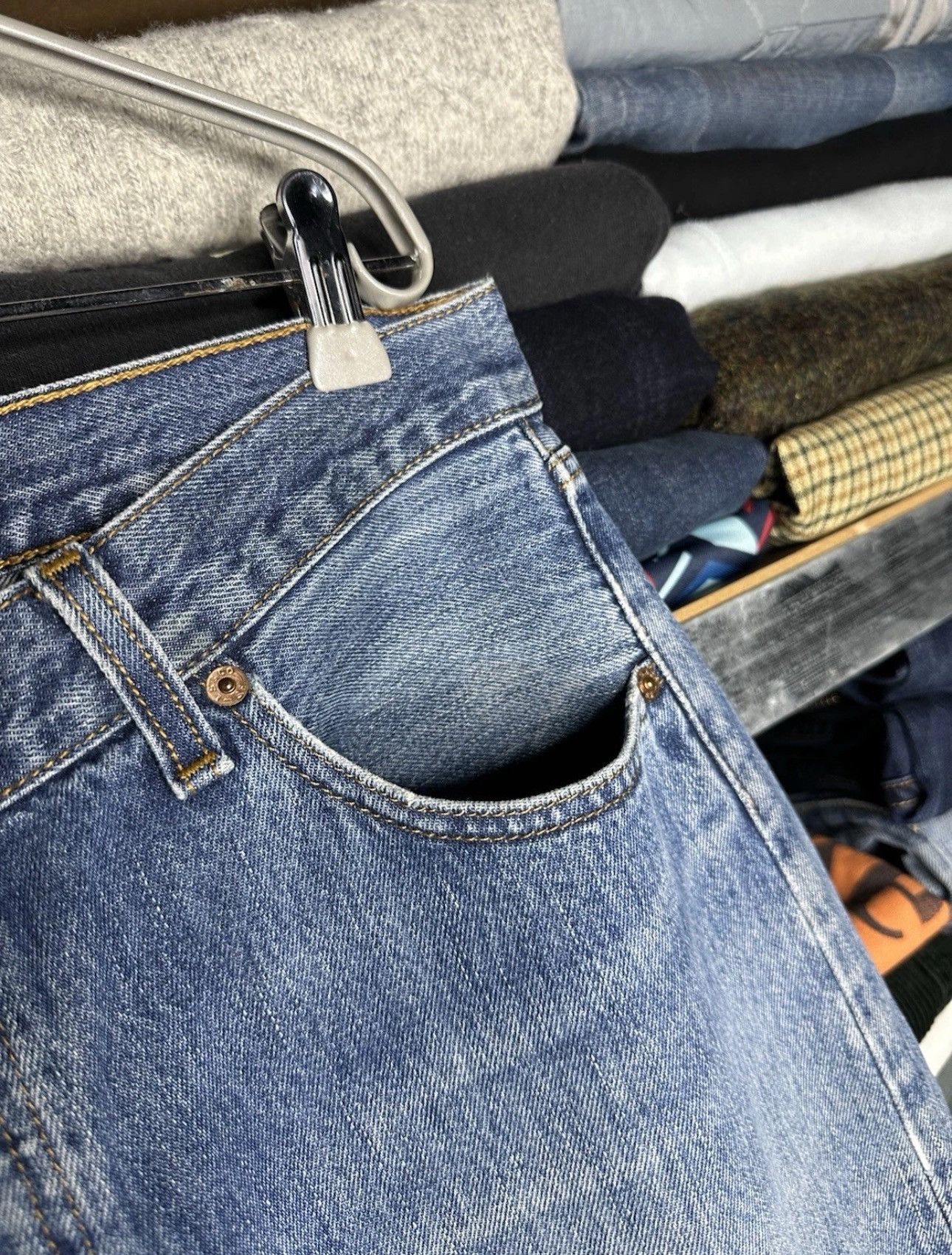 Levi's 36/34 Levi’s Rarest Vintage Y2K Punk Denim Jeans Pants Size US 36 / EU 52 - 9 Thumbnail