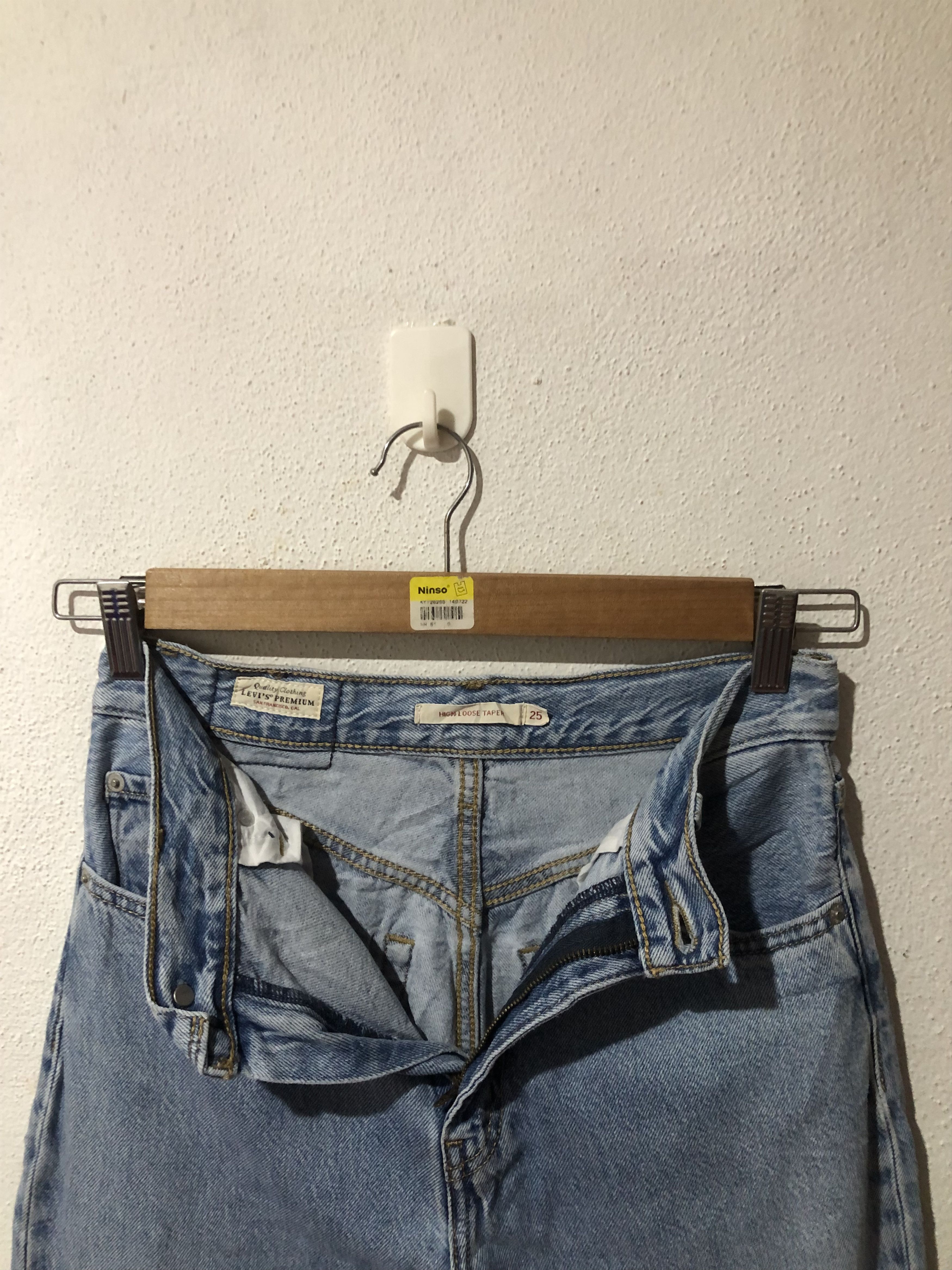 Levi's Levis Big E High Loose Taper Size 28" / US 6 / IT 42 - 5 Thumbnail