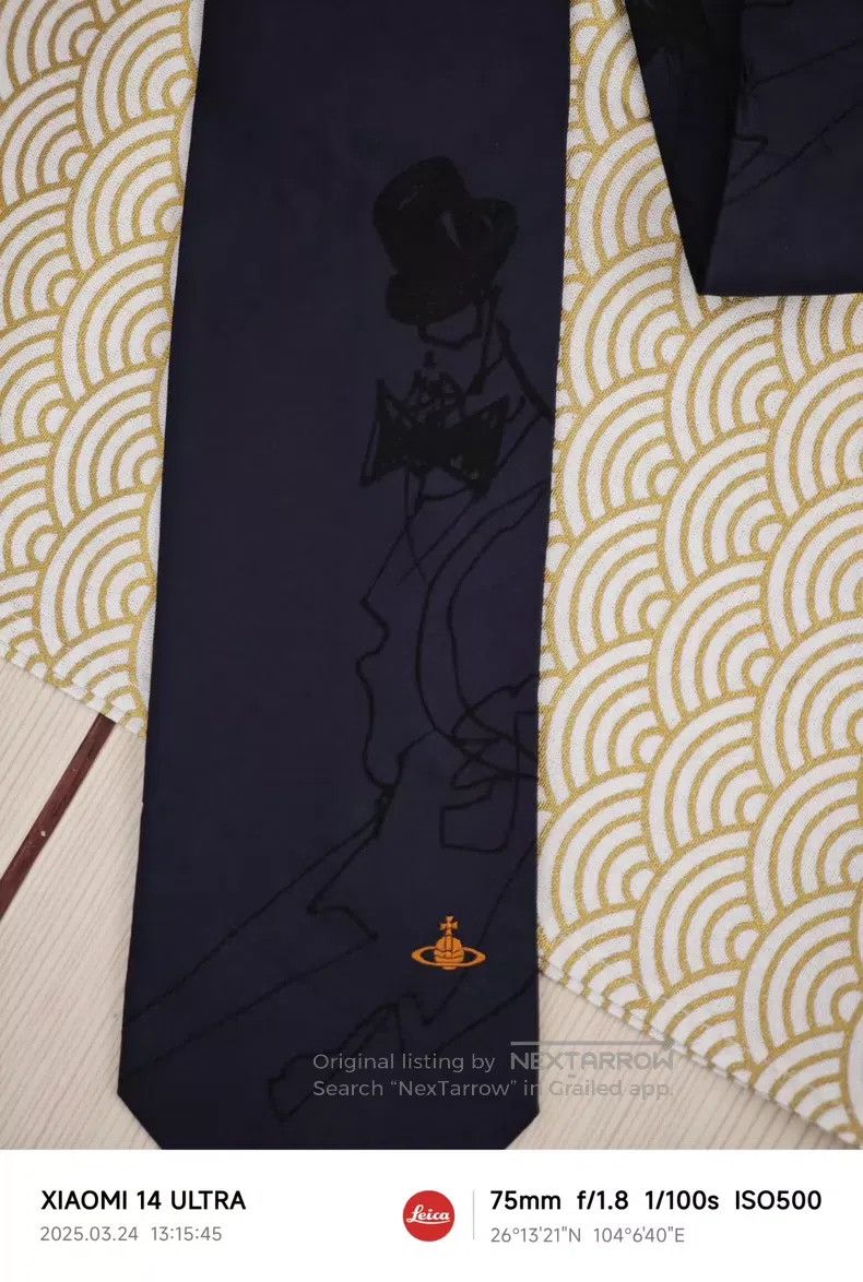 Vivienne Westwood Vivienne Westwood Archive Collection "Suits and Gents" Tie Size ONE SIZE - 1 Thumbnail