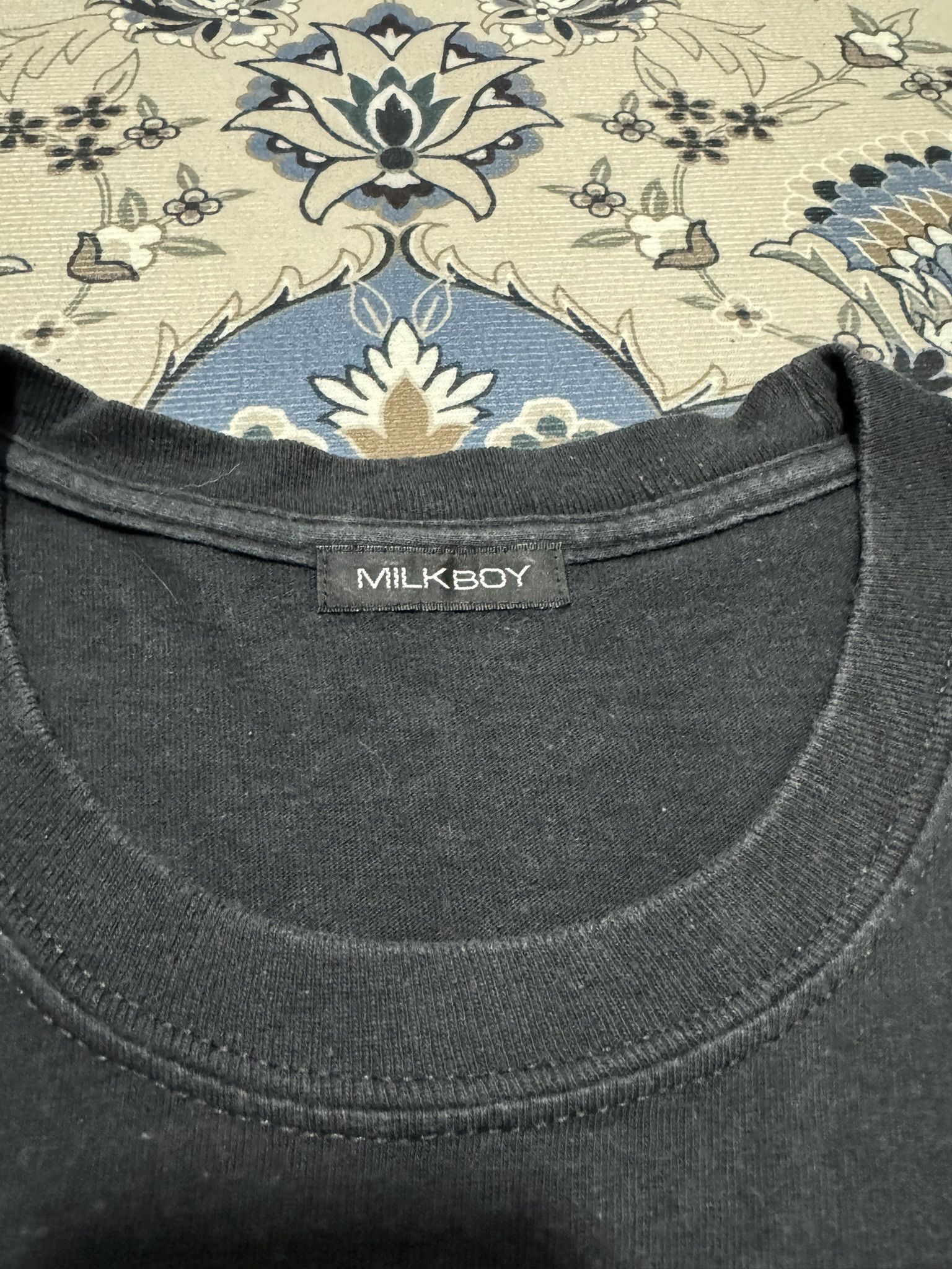 Beauty Beast × Hysteric Glamour × Japanese Brand Japanese Brand Milk Boy Suicidal Bunny Arabic Script T shirt Size US XL / EU 56 / 4 - 4 Thumbnail