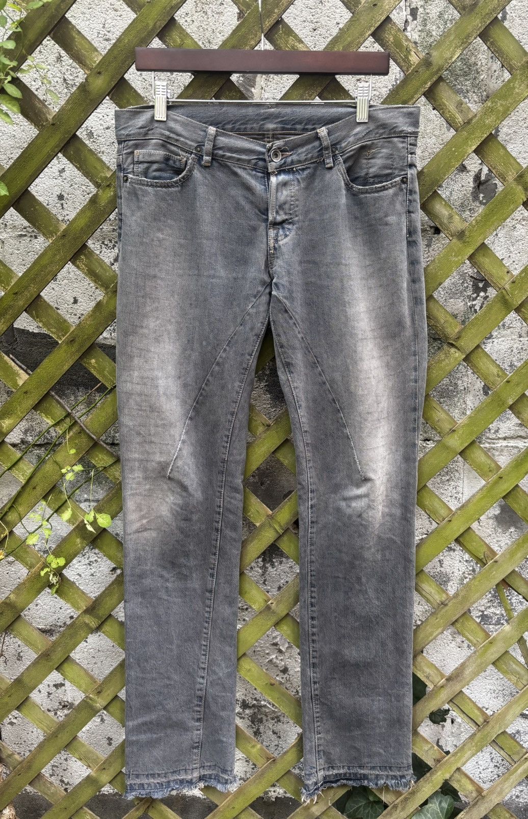 FW06 Rick Owens Spiral Detroit Denim Jeans