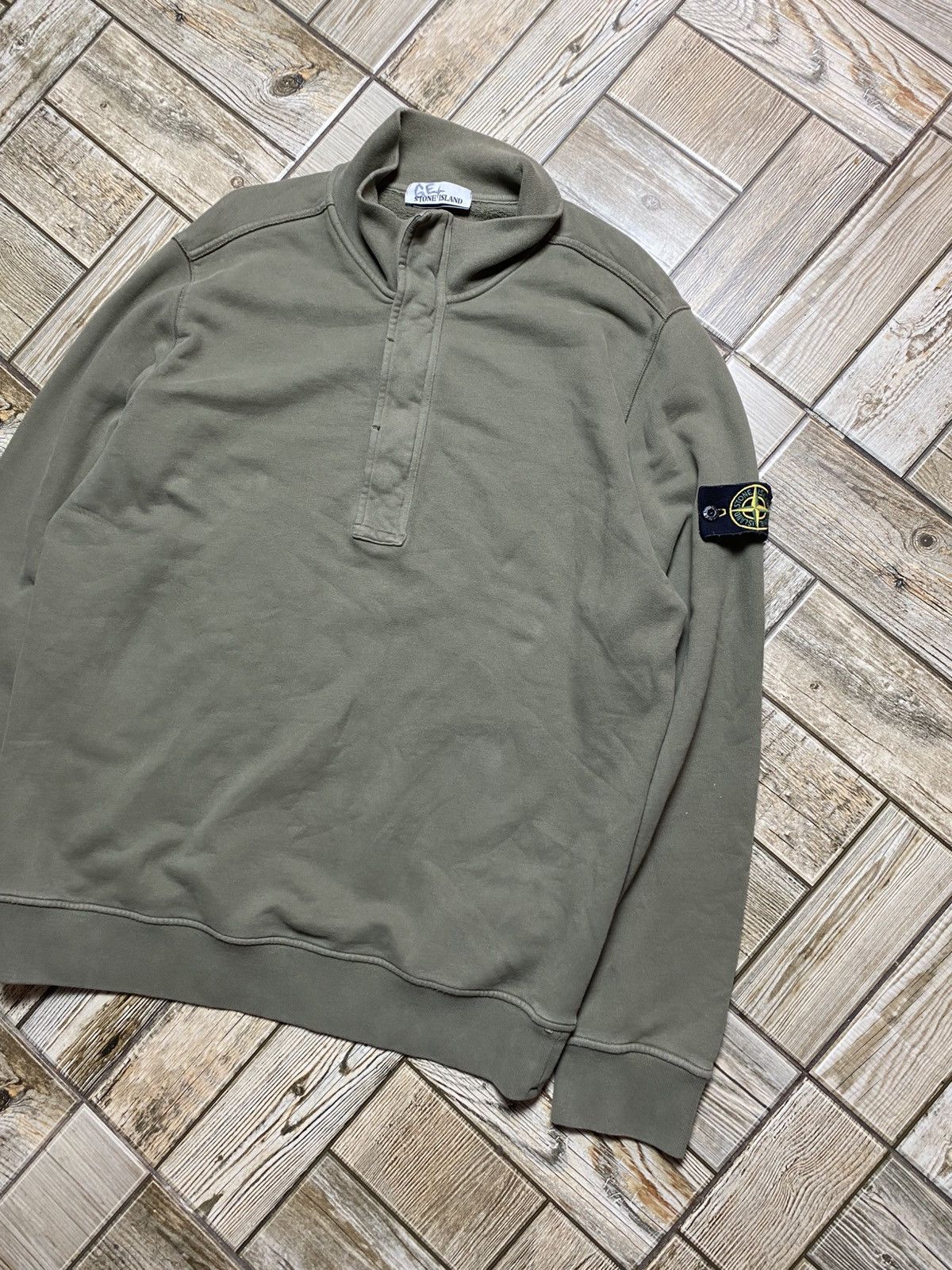 Stone Island Stone island 1/4 zip sweatshirt mens XXL-Xl Size US XXL / EU 58 / 5 - 2 Thumbnail