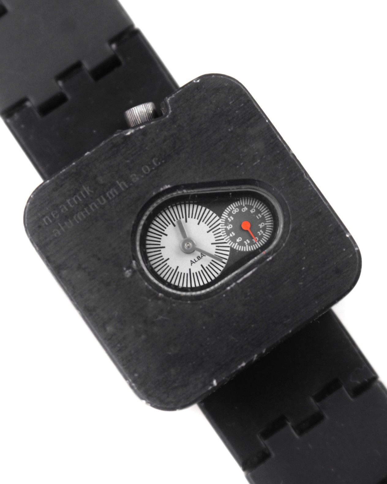 Seiko 1990S SEIKO ALBA NEATNIK ALUMINUM H.A.O.C ASYMMETRIC WATCH Size ONE SIZE - 4 Thumbnail