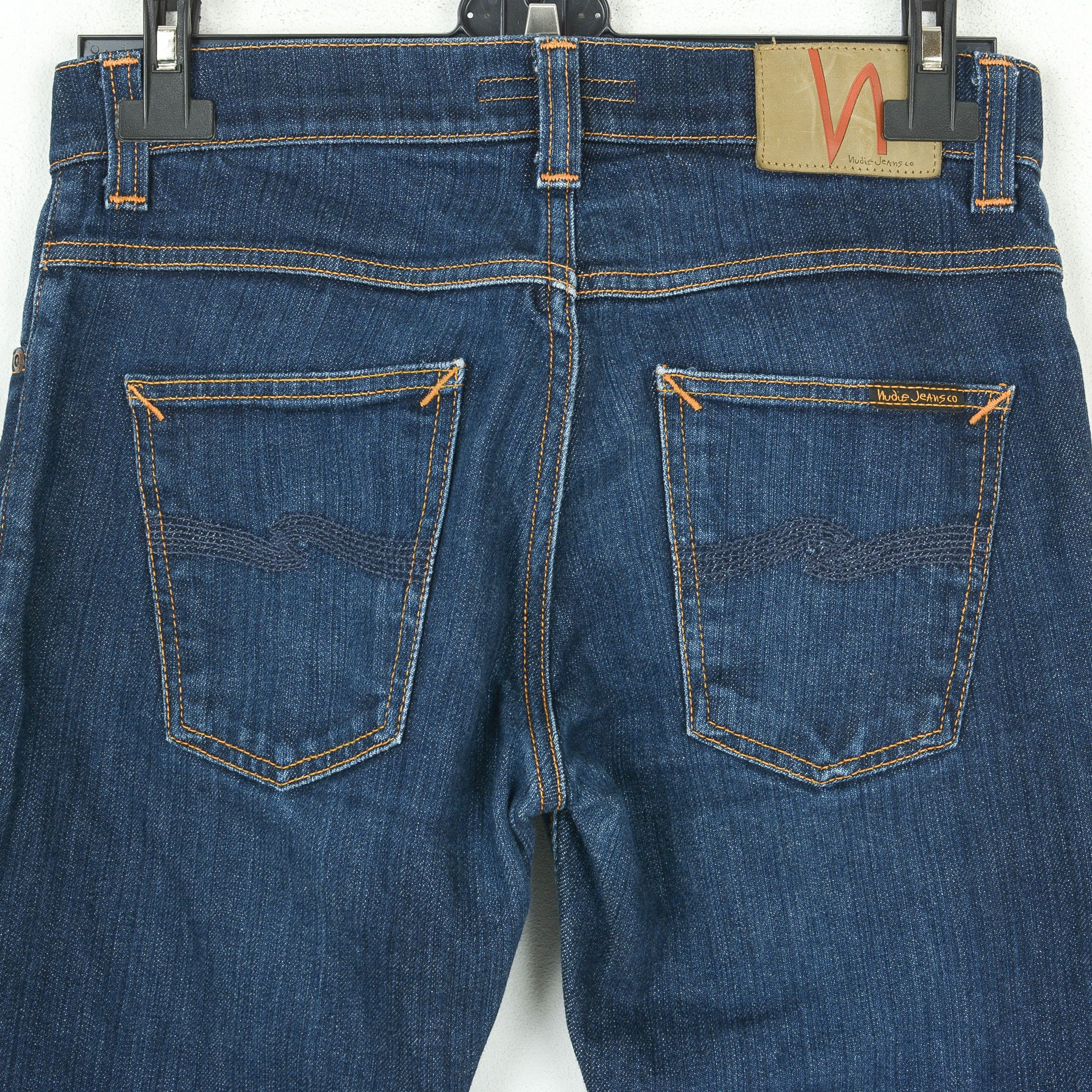 Nudie Jeans Grim Tim Men W30 L32 Slim Fit Straight Pants Trousers Size US 30 / EU 46 - 4 Thumbnail