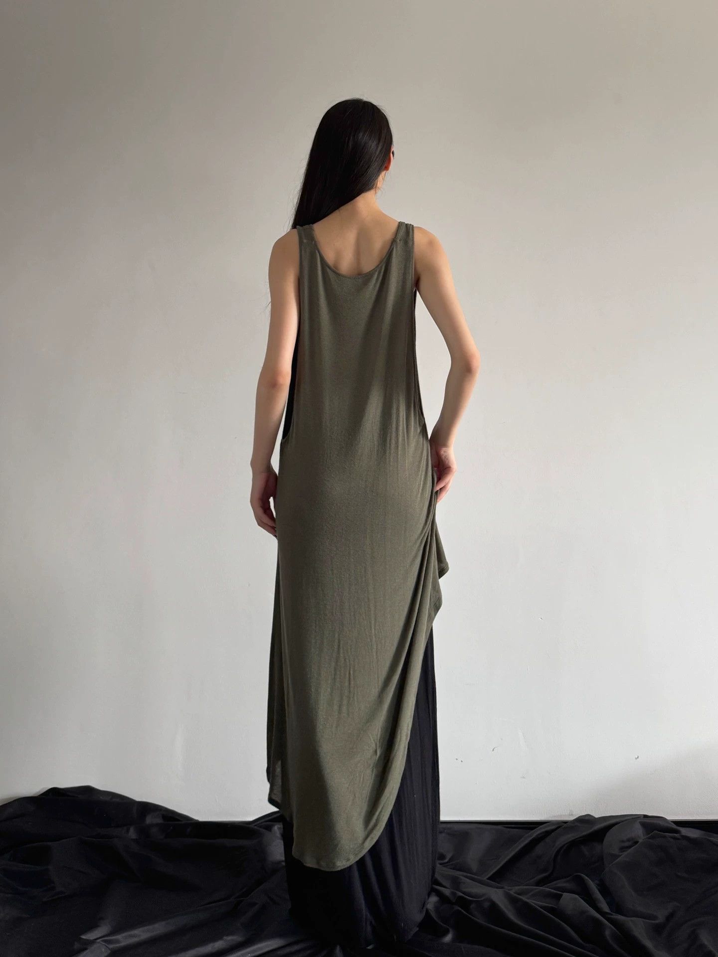 Other Italian Layered Ink-Drip Stretch Irregular Dress Size S / US 4 / IT 40 - 7 Thumbnail