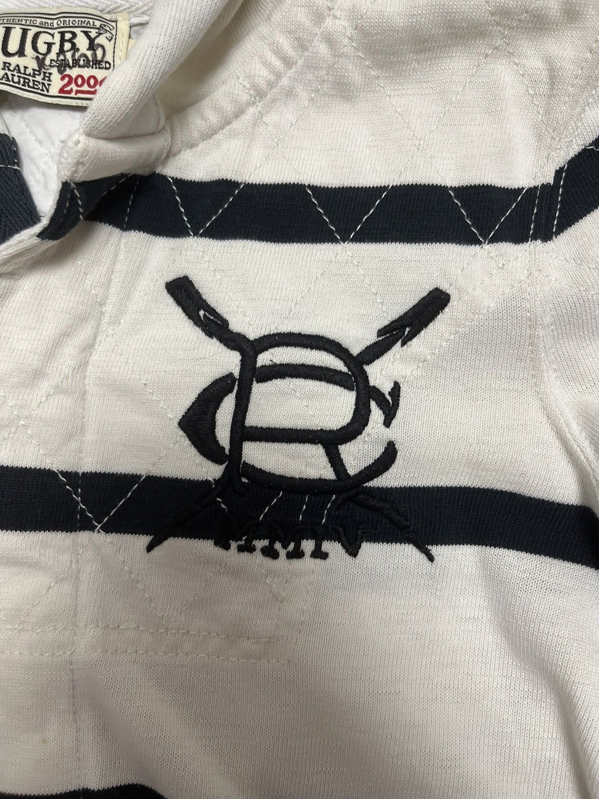 Polo Ralph Lauren × Ralph Lauren × Vintage Ralph Lauren Vintage Chief Keef Rugby 2004 Hoodie Size S / US 4 / IT 40 - 4 Thumbnail