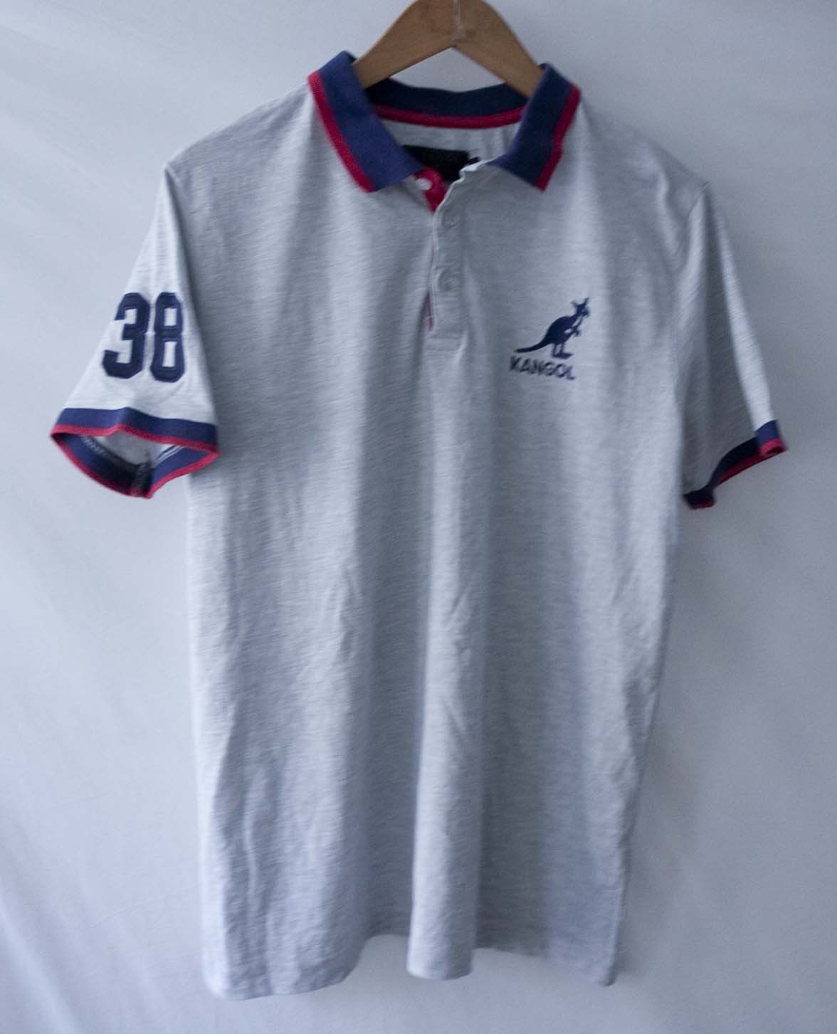 Kangol Kangol Polo Shirt Size M Big Logo Kangaroo Size US M / EU 48-50 / 2 - 2 Thumbnail