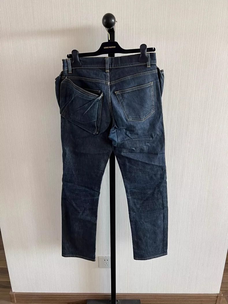 Helmut Lang HELMUT LANG Three-dimensional multi-pocket jeans Size 30" / US 8 / IT 44 - 2 Thumbnail