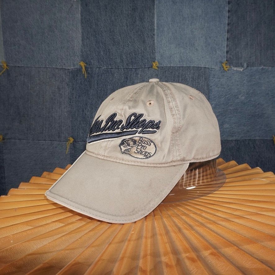 Bass Pro Shops OSFA- Vintage Y2K Bass Pro shops embroidered fishing 90s hat Size ONE SIZE - 2 Thumbnail