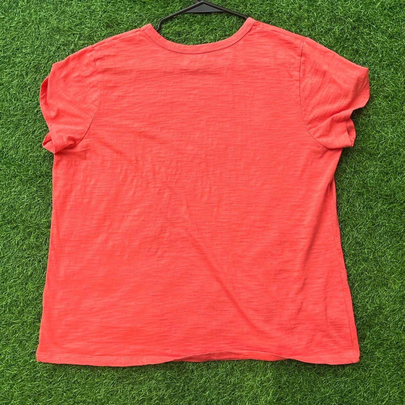 Other Women's Coral Time + Tru Basic T-Shirt Size XXL / US 16-18 / IT 52-54 - 2 Thumbnail