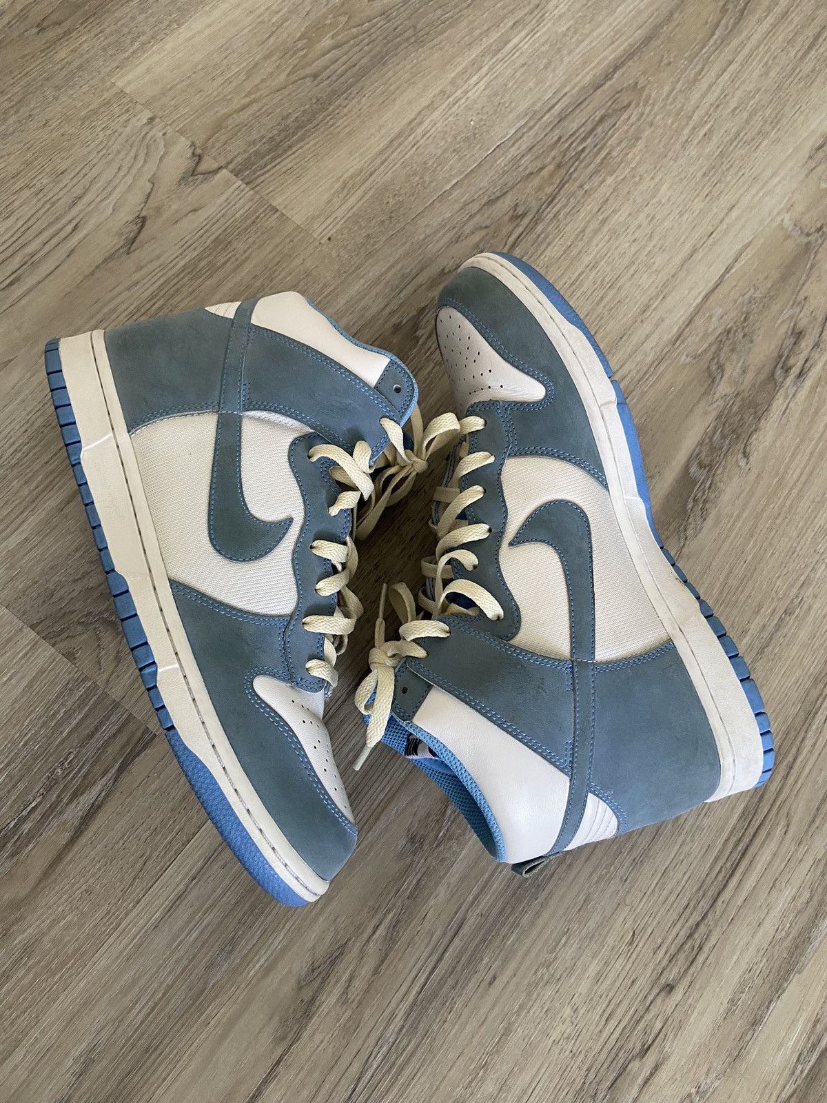 Nike Nike Dunk High Premium University Blue White Size US 11 / EU 44 - 3 Thumbnail