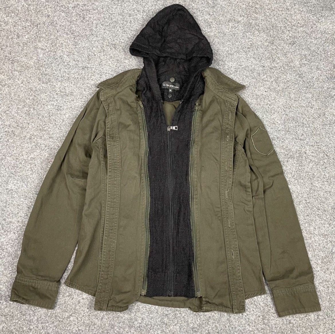 In The Attic In The Attic Double Zipper Military Hooded Size US M / EU 48-50 / 2 - 4 Thumbnail