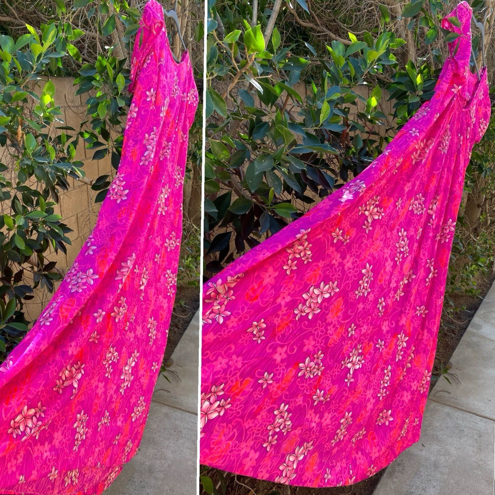 Vintage VINTAGE Paradise Hawaii Made In Honolulu Hawaiian Dress Pink Aloha Hawaii XXXL Size XXL / US 16-18 / IT 52-54 - 3 Thumbnail