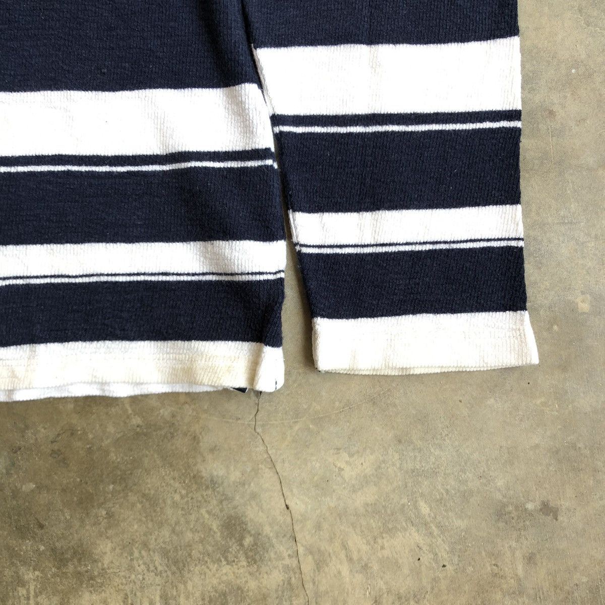 Issey Miyake Vintage Tete Homme by Issey Miyake Stripe Longslevee Size US L / EU 52-54 / 3 - 7 Thumbnail