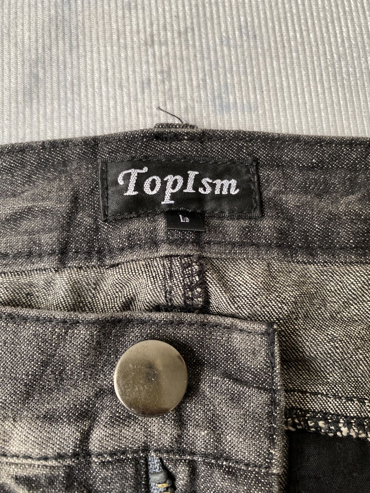 If Six Was Nine Japanese Brand Topism Bondage Flare Denim Size US 32 / EU 48 - 19 Thumbnail