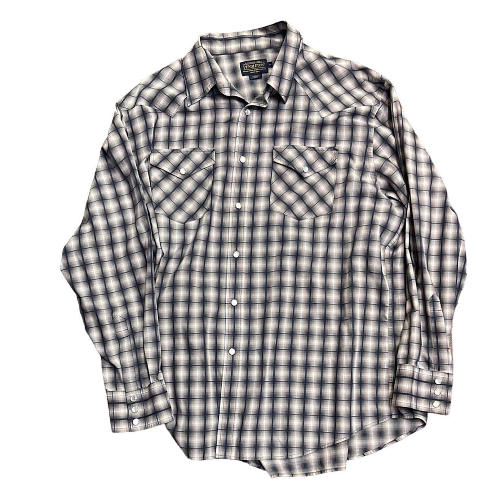 Pendleton Pendleton Pearl Snap Western Shirt XL Size US XL / EU 56 / 4 - 1 Thumbnail