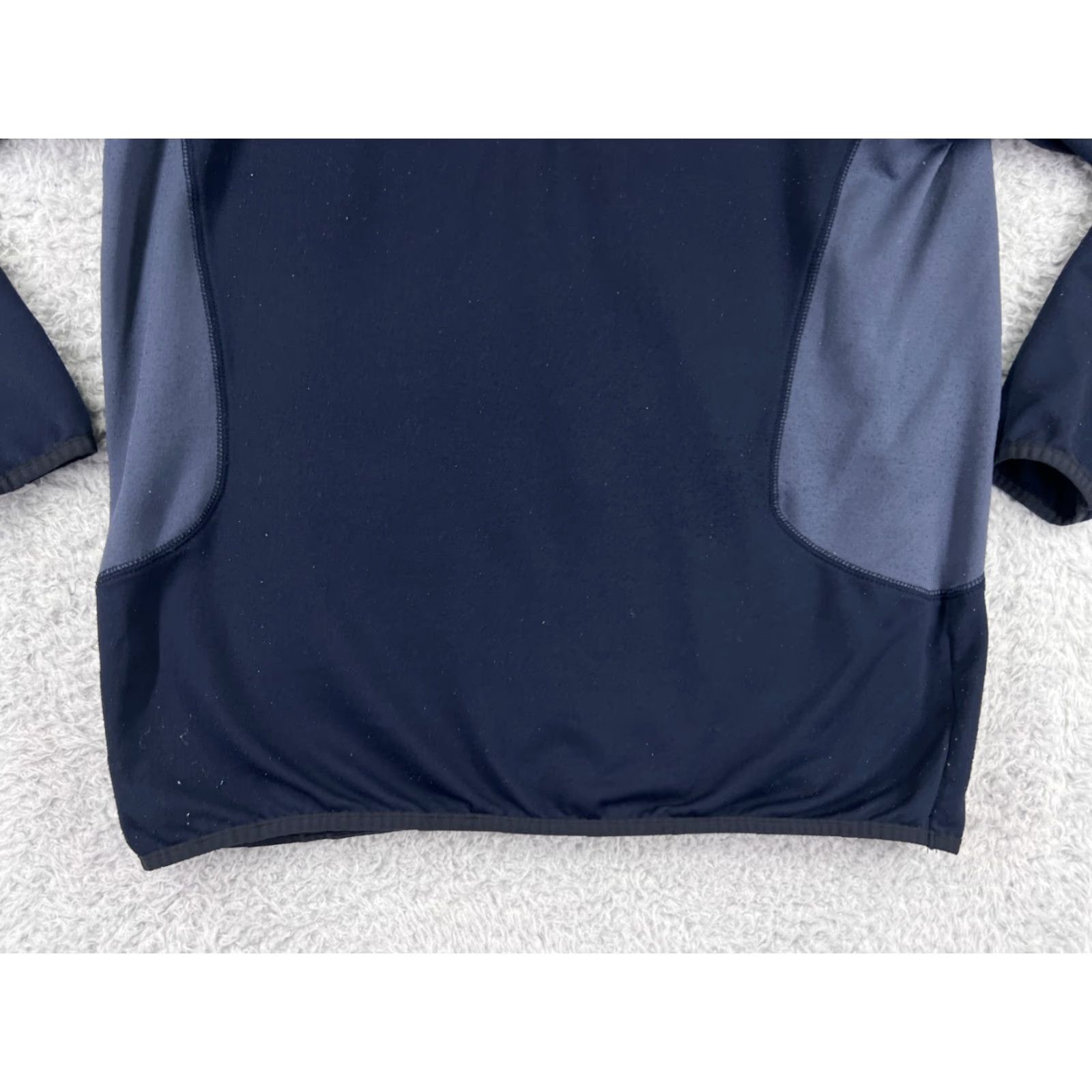 Champion Champion Mens Blue 1/4 Zip Sweater Long Sleeve Jersey Polyester Pullover Regular Size L Shirts? Size US L / EU 52-54 / 3 - 5 Thumbnail
