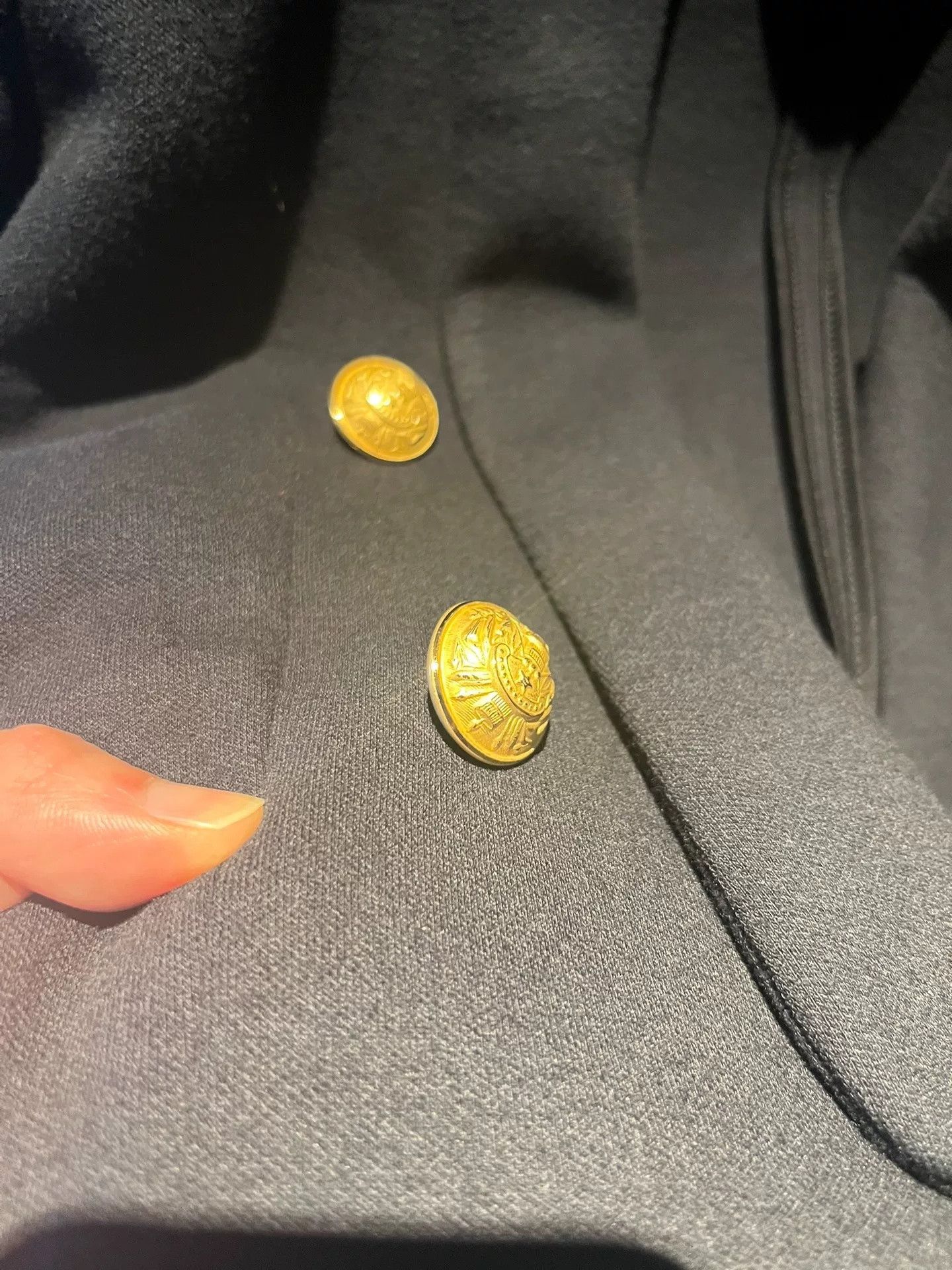 Balmain Balmain 6 Gold Button Classic Blazer 46 Size US S / EU 44-46 / 1 - 2 Thumbnail