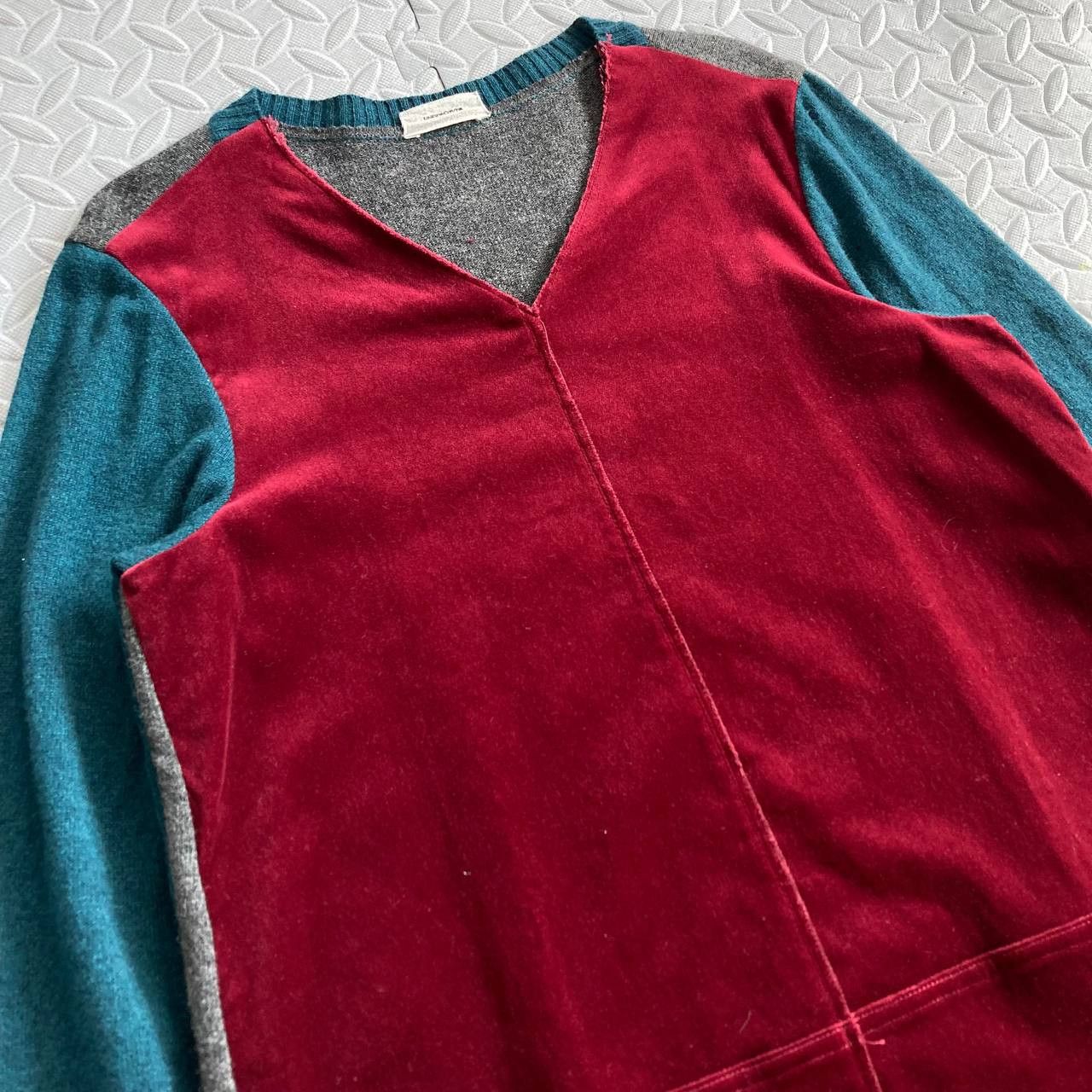 Undercover A/W12 “Psycho Color” Velour Tunic Dress Size M / US 6-8 / IT 42-44 - 8 Thumbnail