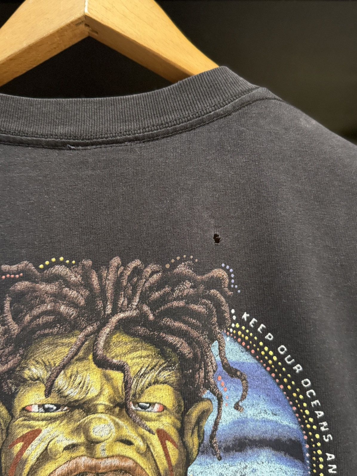 Giant Thrashed Vintage Doolagahs Surf Austaria Sun Faded Giant Tee Size US M / EU 48-50 / 2 - 5 Thumbnail