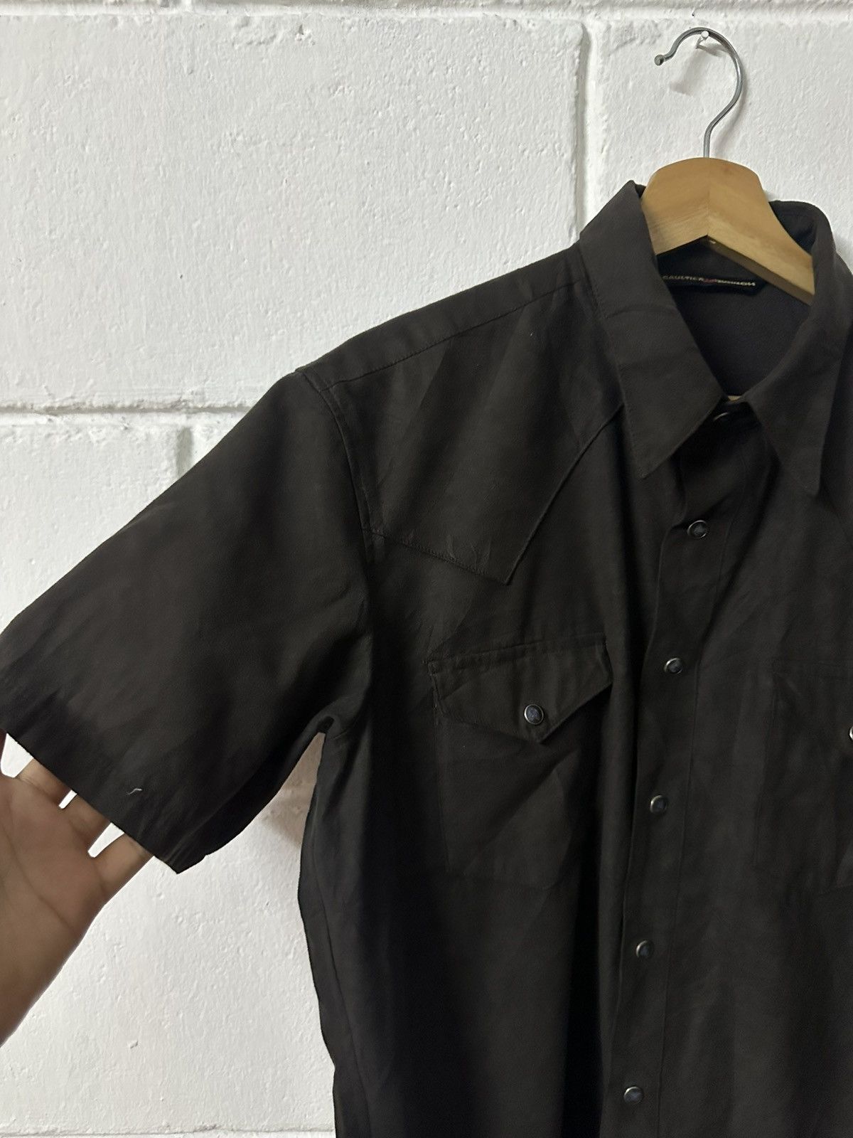 Gaultier Homme Objet × Jean Paul Gaultier Gaultier Homme Objet Double Pocket Polyester Snap Button Size US S / EU 44-46 / 1 - 7 Thumbnail