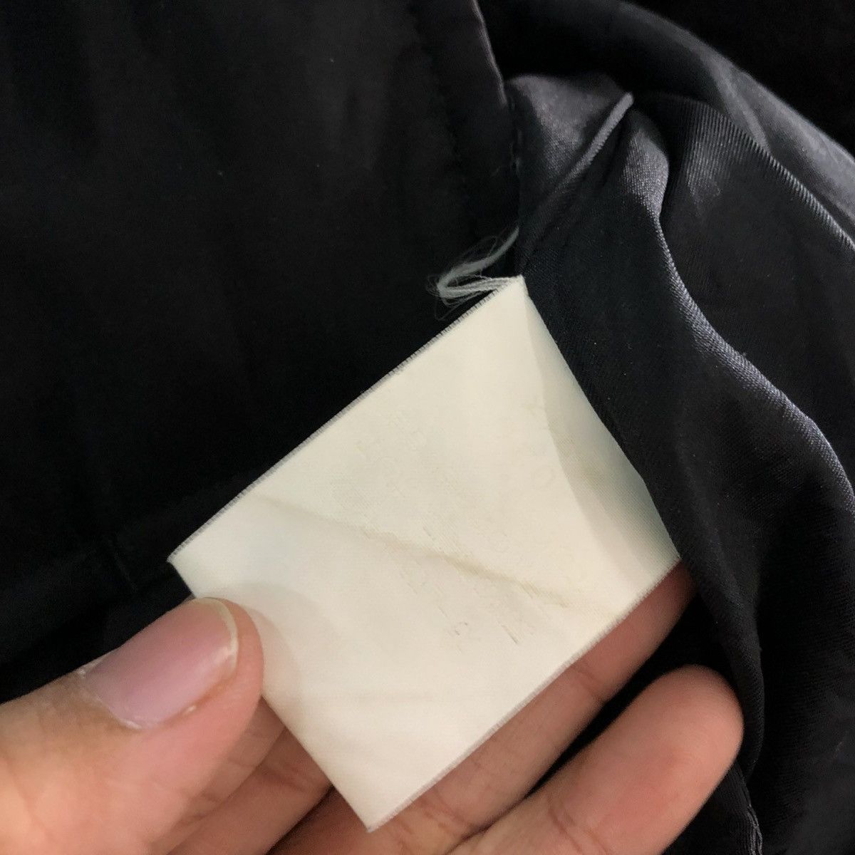 Yohji Yamamoto 🔥RICH BLACK MINI SHORT SKIRT Y’S YOHJI YAMAMOTO Size 26" / US 2 / IT 38 - 12 Thumbnail