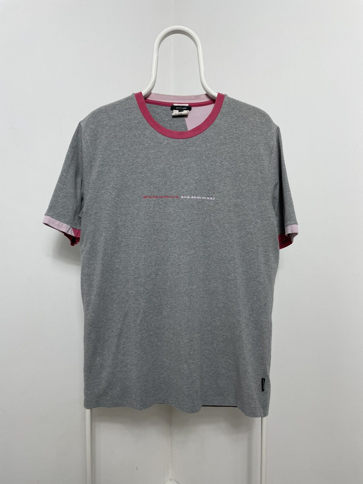 Versace × Versace Jeans Couture Versace Classic Logo T-shirt vtg Y2K Size US L / EU 52-54 / 3 - 11 Thumbnail
