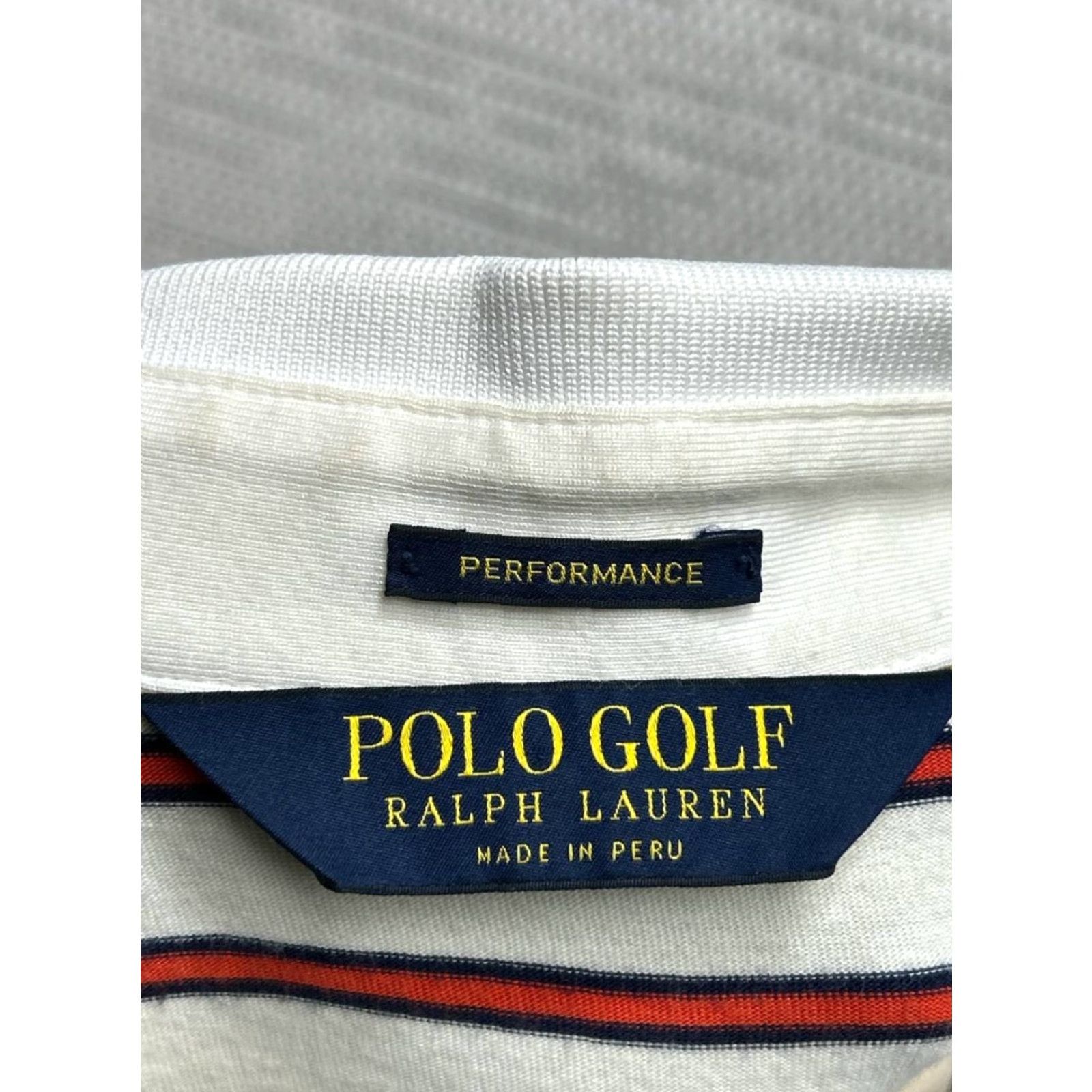 Polo Ralph Lauren Polo Ralph Lauren Polo Golf Shirt Mens XL Red White Cotton Knit Logo Golf Size US XL / EU 56 / 4 - 6 Thumbnail