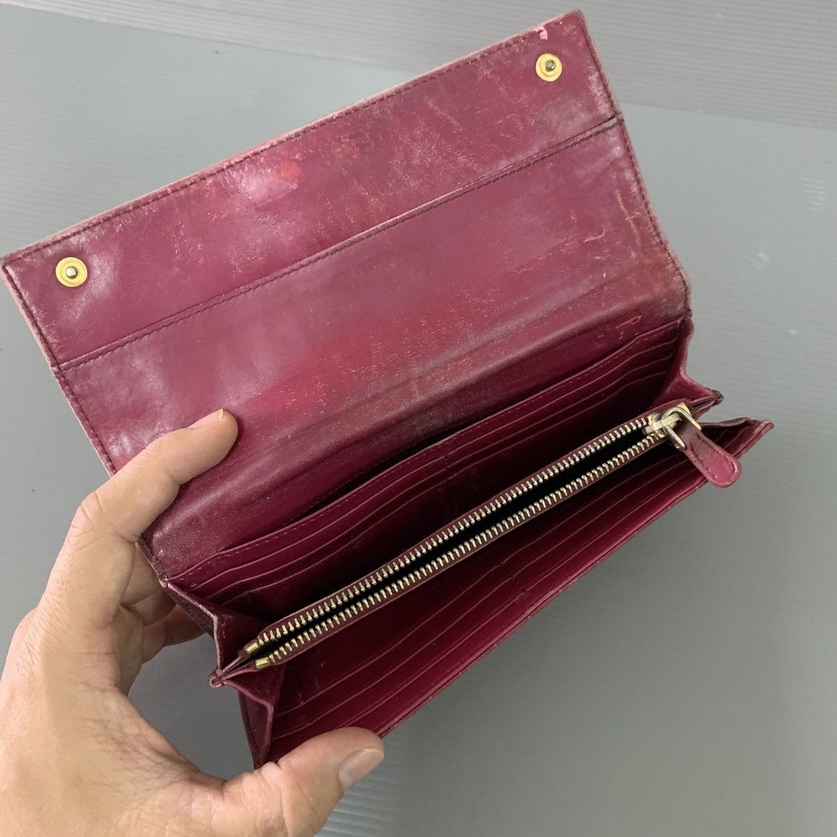 Miu Miu Miu Miu Leather Long Wallet Size ONE SIZE - 8 Thumbnail