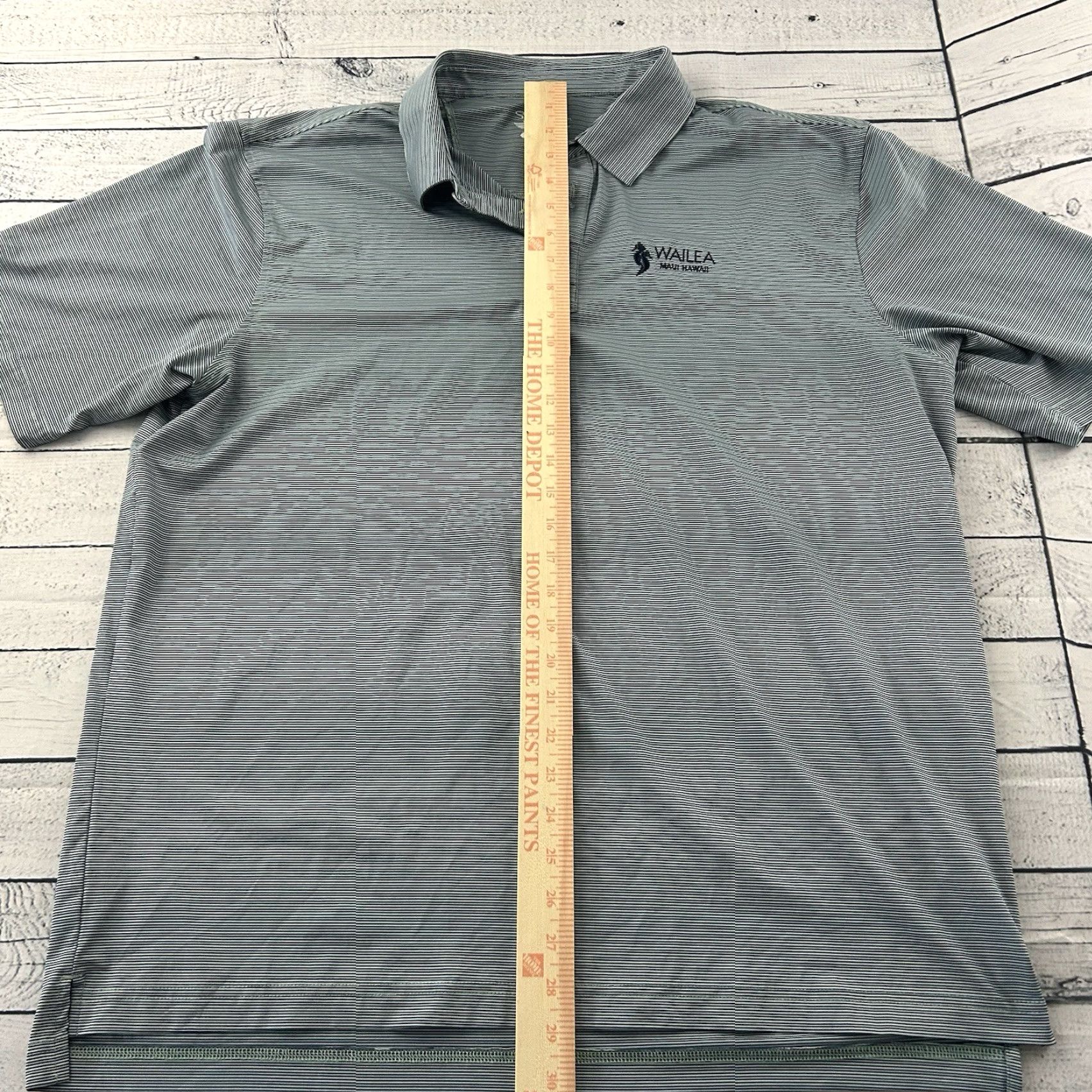 Vintage Straight Down Wailea Maui Short Sleeve Golf Polo Shirt Mens XXL Blue Performance Shirt Womens? Size US XXL / EU 58 / 5 - 4 Thumbnail