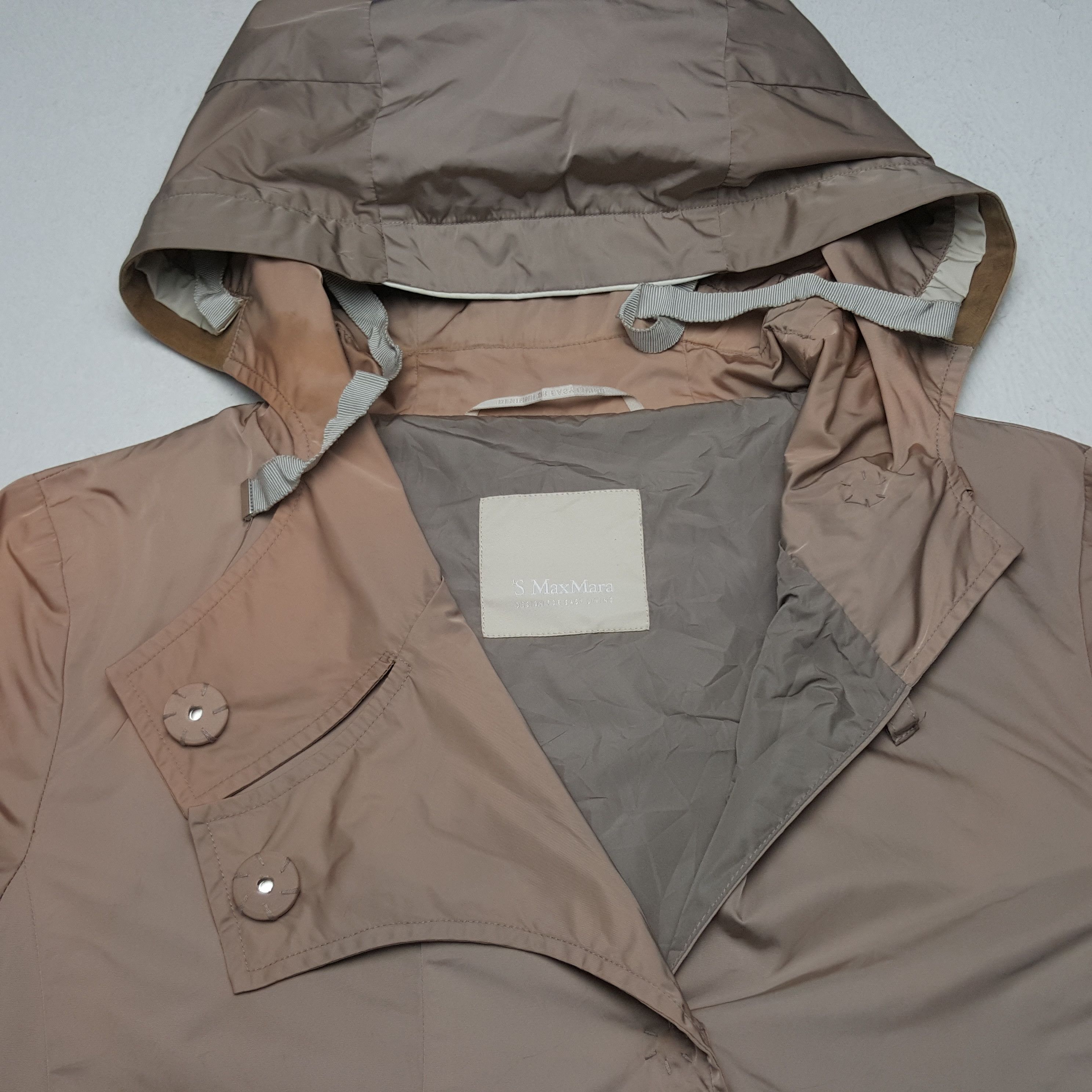 Designer × Japanese Brand × Vintage Vintage S MaxMara Italian Brand Utility Jacket Size S / US 4 / IT 40 - 4 Thumbnail