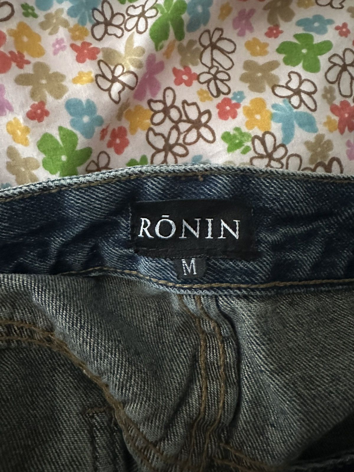 Ronin Division Ronin Division Flower Studded Jeans Size US 36 / EU 52 - 5 Thumbnail