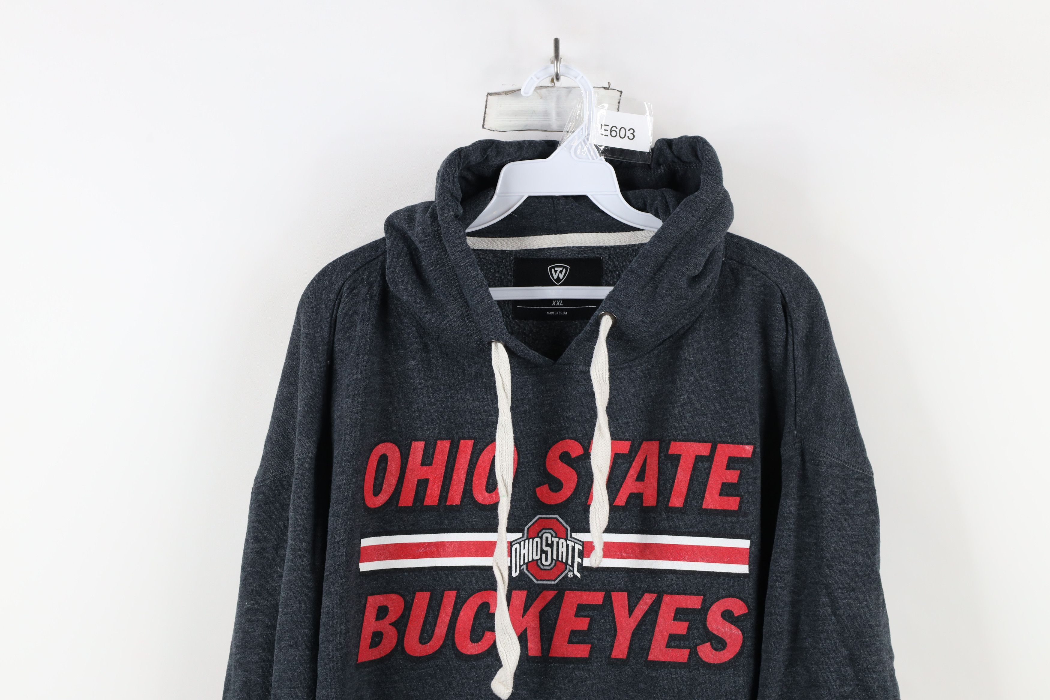 Vintage Vintage Y2K Spell Ohio State University Hoodie Sweatshirt Size US XXL / EU 58 / 5 - 2 Thumbnail