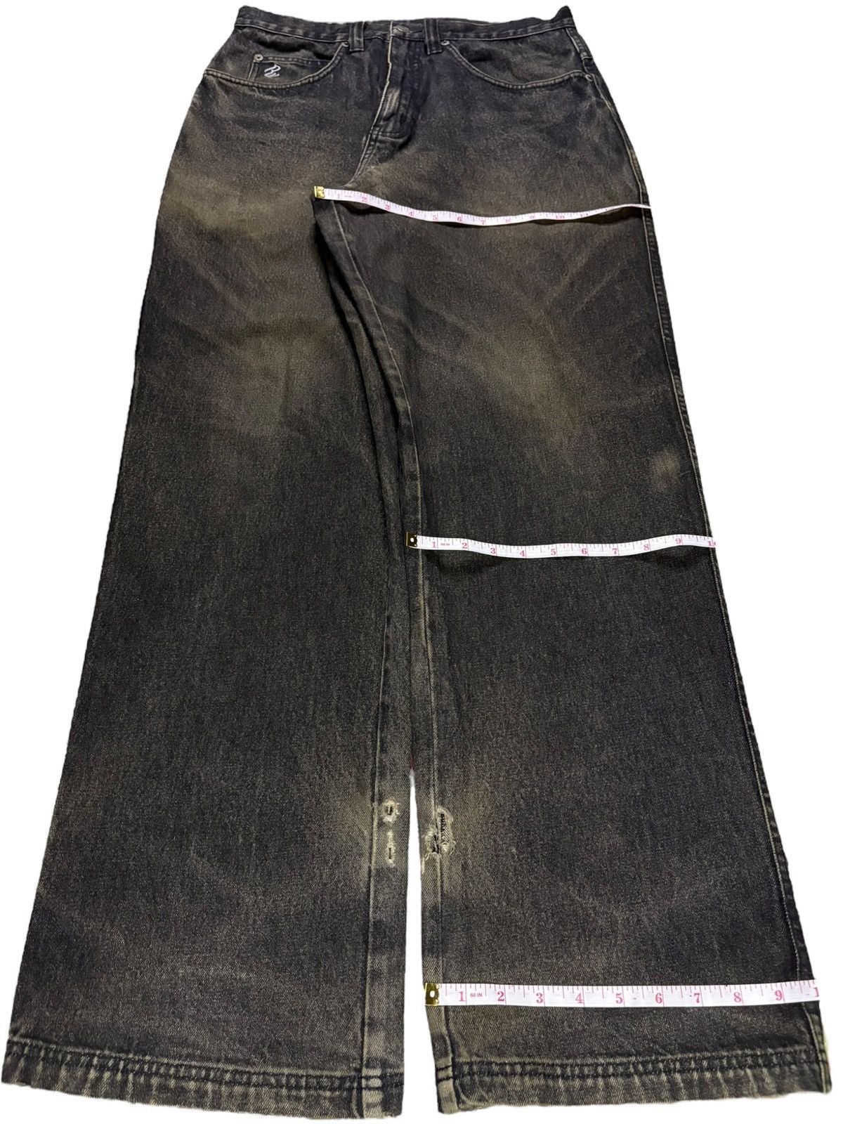 Rocawear Vintage Rocawear Rusty Wash Distressed Baggy Jeans Size US 32 / EU 48 - 14 Thumbnail