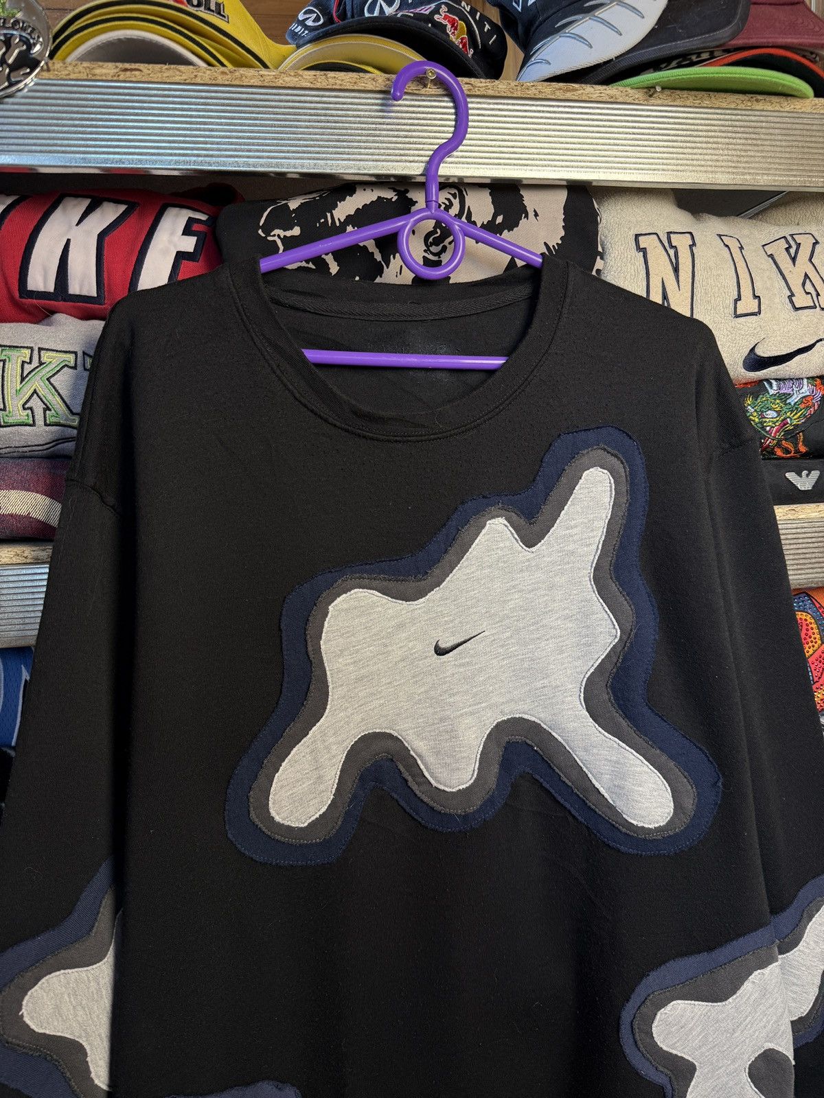 Japanese Brand Hype vintage Custom Nike faded y2k hoodie Size US L / EU 52-54 / 3 - 3 Thumbnail
