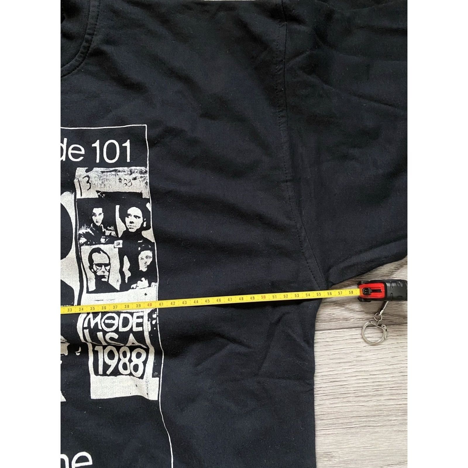 Vintage VINTAGE Depeche Mode 101 Black Sweatshirt Mens M Black Sweatshirt 1988 Vintage 80s Size US M / EU 48-50 / 2 - 6 Thumbnail