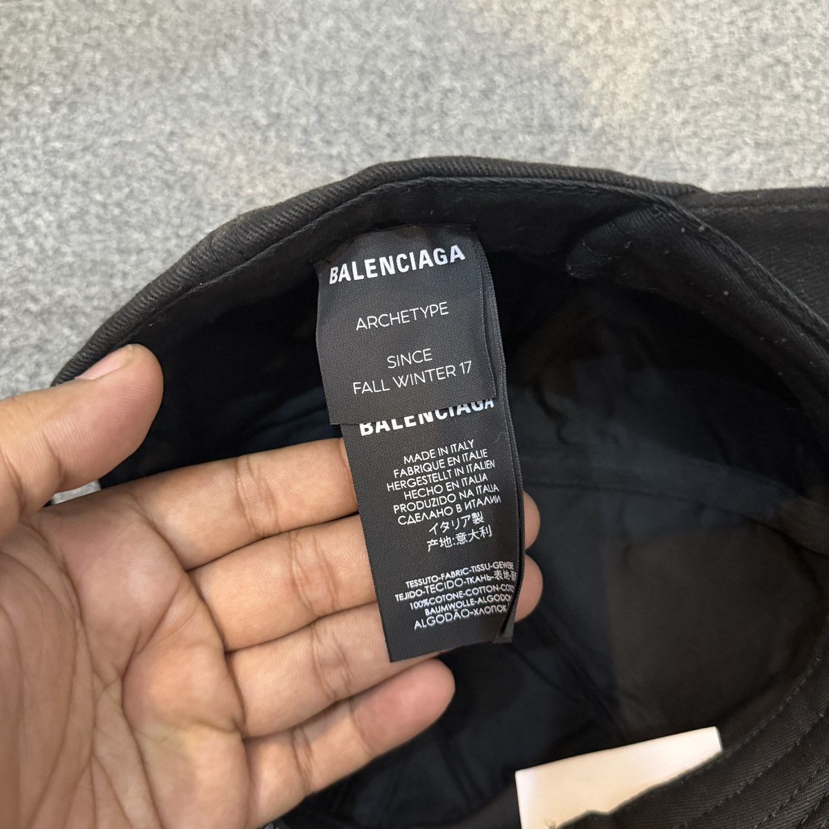 Balenciaga Balenciaga Archetype FW/17 Hats Size ONE SIZE - 5 Thumbnail