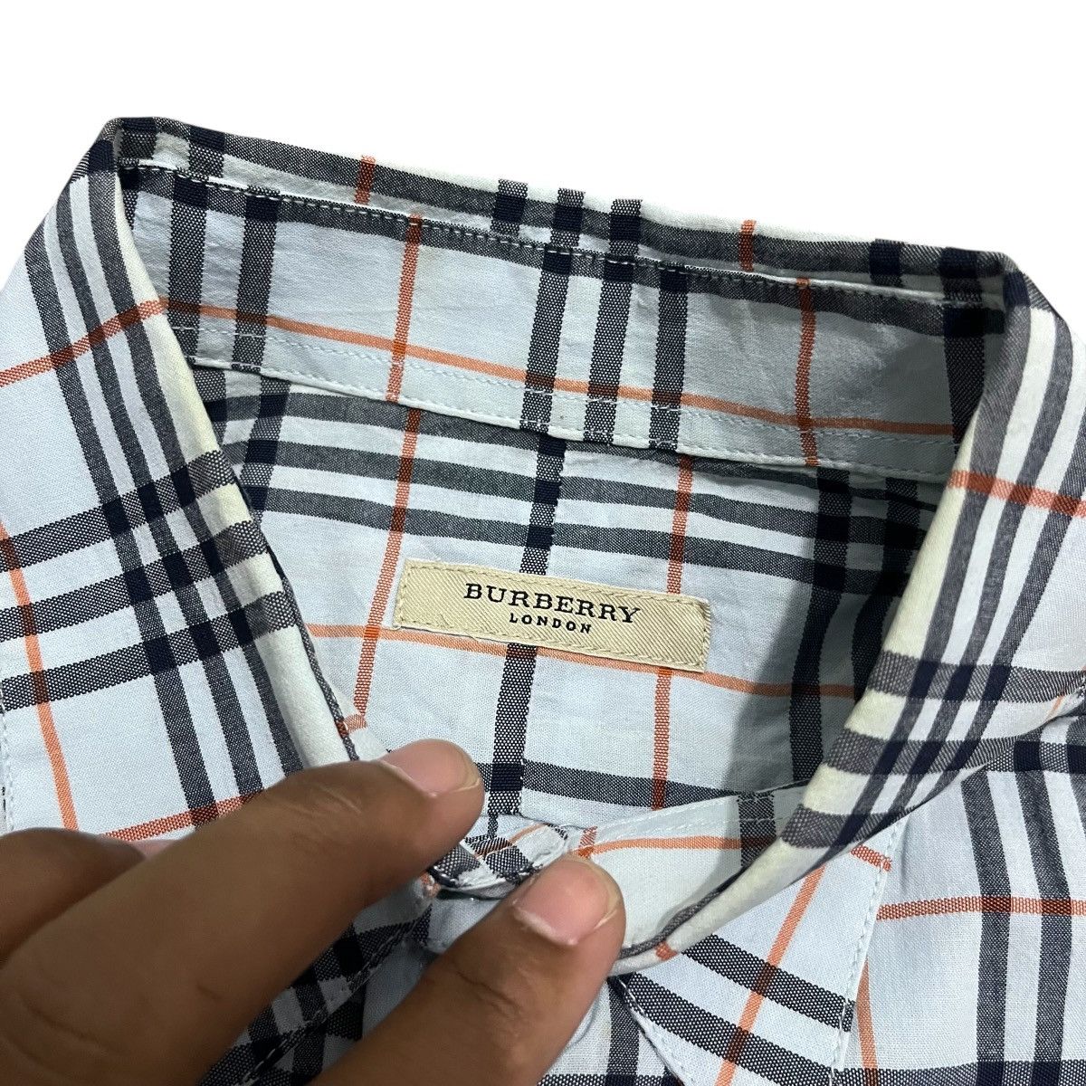 Burberry Burberry Nova Check Short Shirt Size US XL / EU 56 / 4 - 6 Thumbnail
