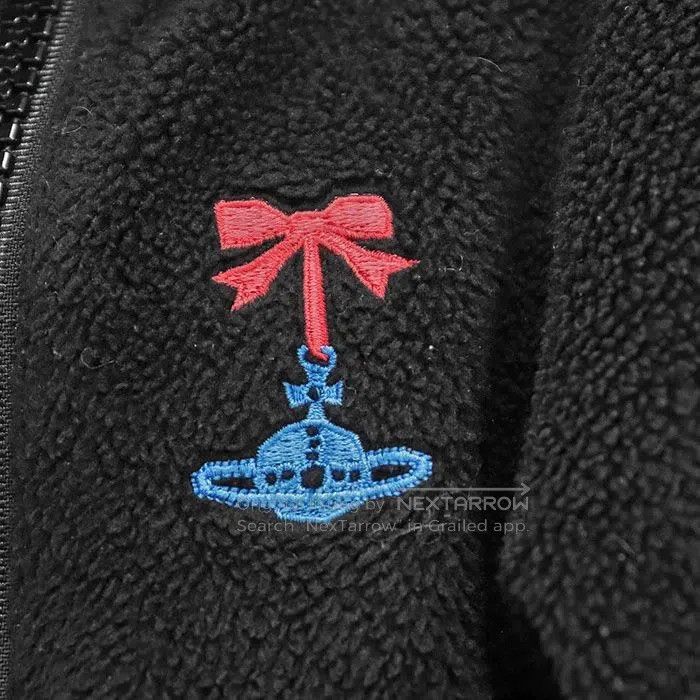 Vivienne Westwood Vivienne Westwood Vintage Black Gray Fleece Saturn Logo Cu Size M / US 6-8 / IT 42-44 - 7 Thumbnail