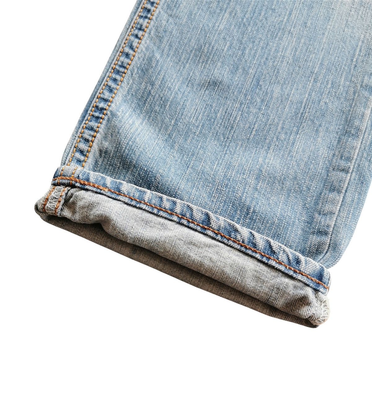 Edwin Vintage Edwin Distressed Denim Jeans ▫️ Size 34x34 Size US 34 / EU 50 - 6 Thumbnail
