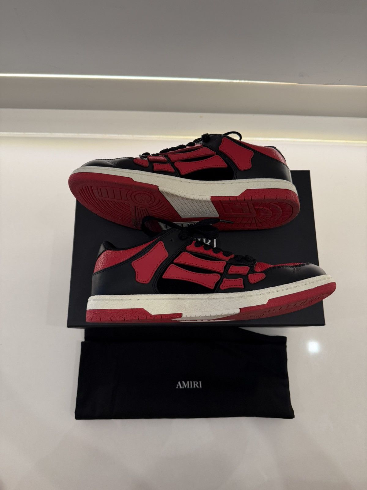 Amiri AMIRI SKEL top low sneakers Size US 9 / EU 42 - 5 Thumbnail
