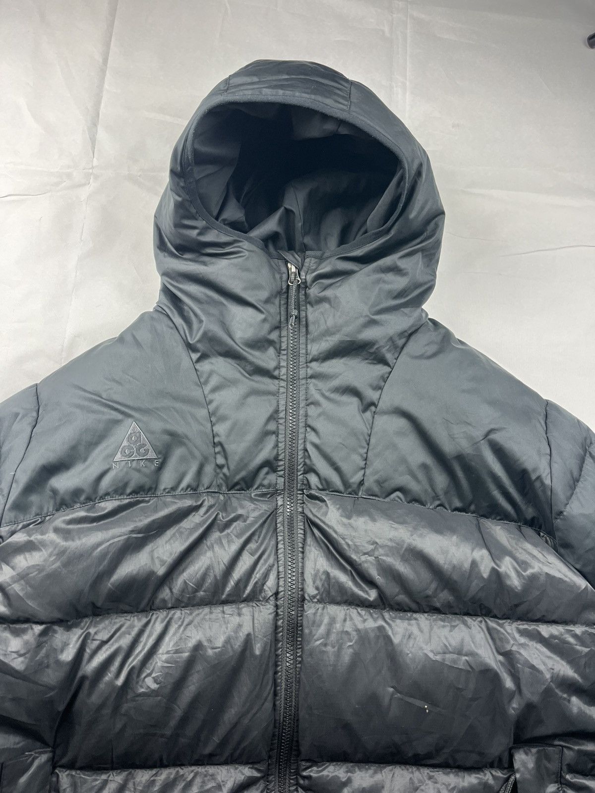 Nike ACG Vintage Nike ACG Puffer Parka Jacket Size US L / EU 52-54 / 3 - 3 Thumbnail