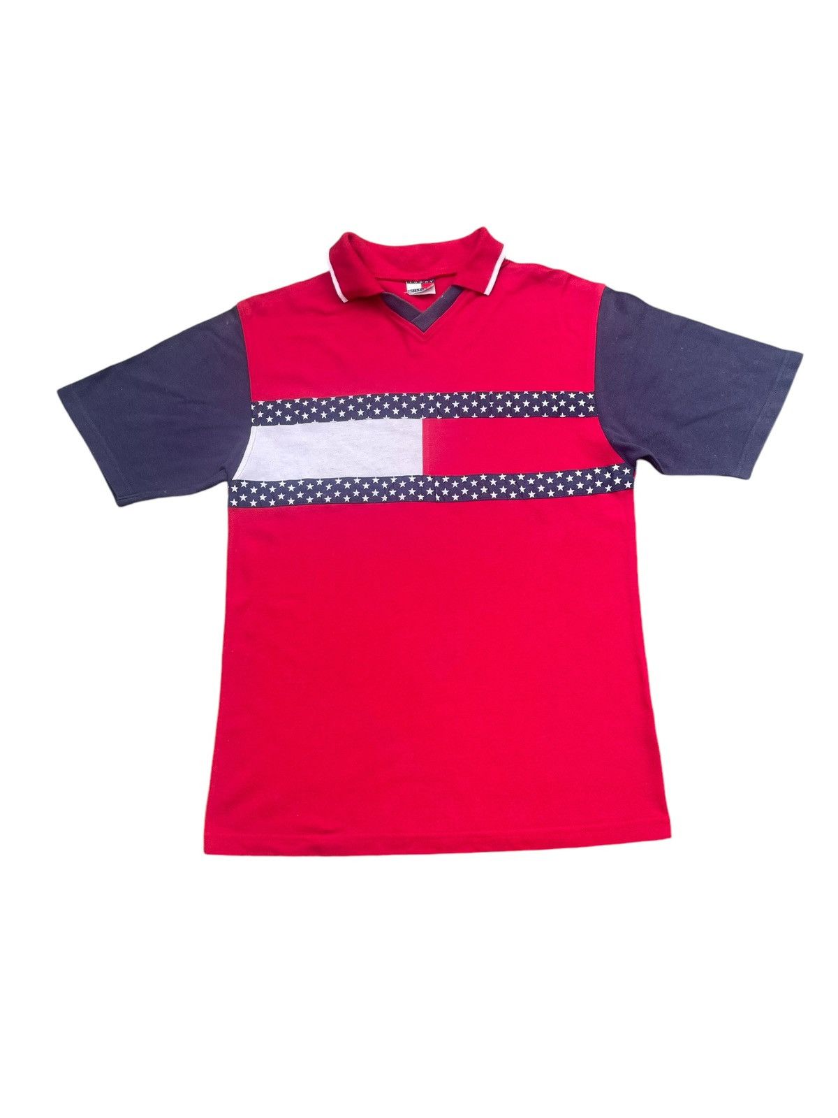 Dior × Tommy Hilfiger × Vintage Vintage Tommy Hilfiger Polo Tshirt Size US S / EU 44-46 / 1 - 1 Thumbnail