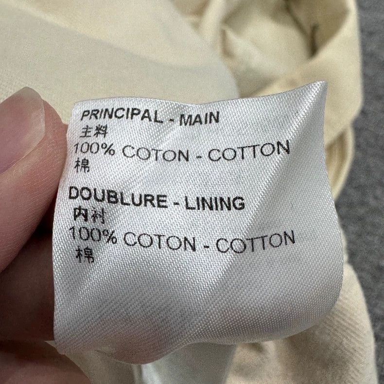 Louis Vuitton Louis Vuitton Beige embossed old flower logging denim shor Size US XS / EU 42 / 0 - 6 Thumbnail