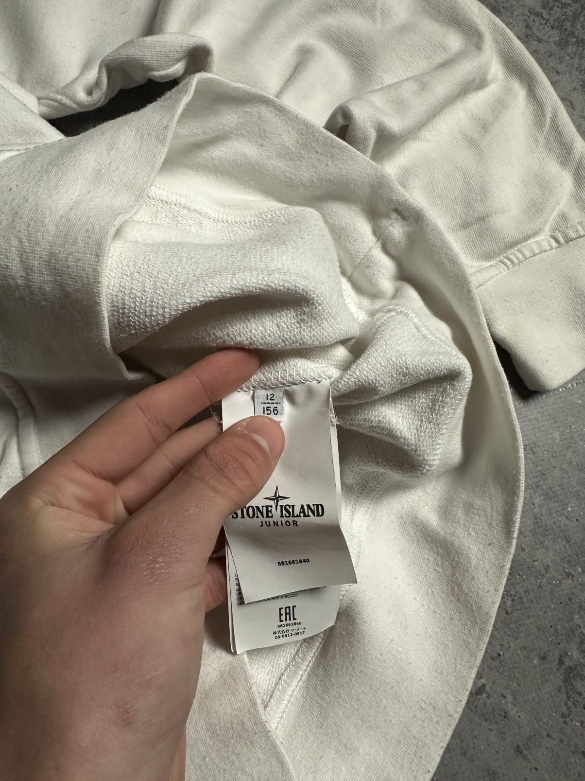 Stone Island Stone Island junior 12/156 Sweatshirt Size US S / EU 44-46 / 1 - 6 Thumbnail